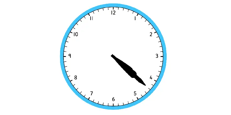 Overlapping clock hands @ 16:22